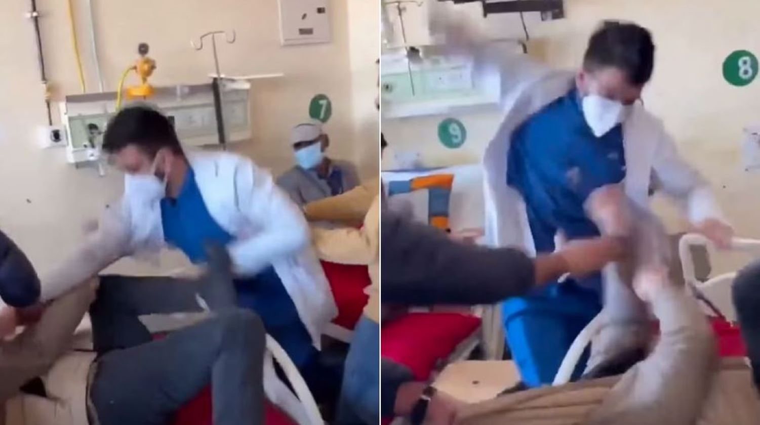 Βίντεο: Γιατρός χτύπησε ασθενή με αναπνευστικά προβλήματα – Απαίτησε να του μιλά «με σεβασμό» και εκείνος αντέδρασε επιθετικά