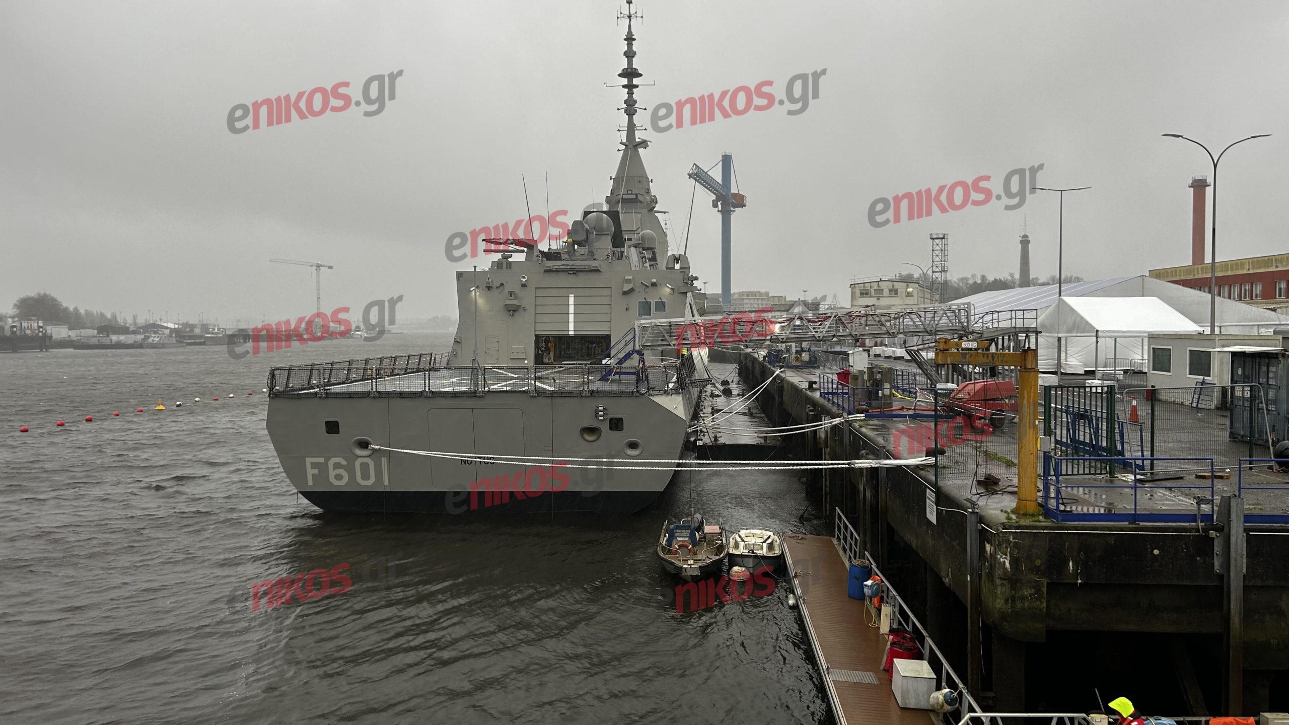 Ζωντανά από Λοριάν: Η ανύψωση σημαίας στην πρώτη φρεγάτα FDI Belharra ΚΙΜΩΝ