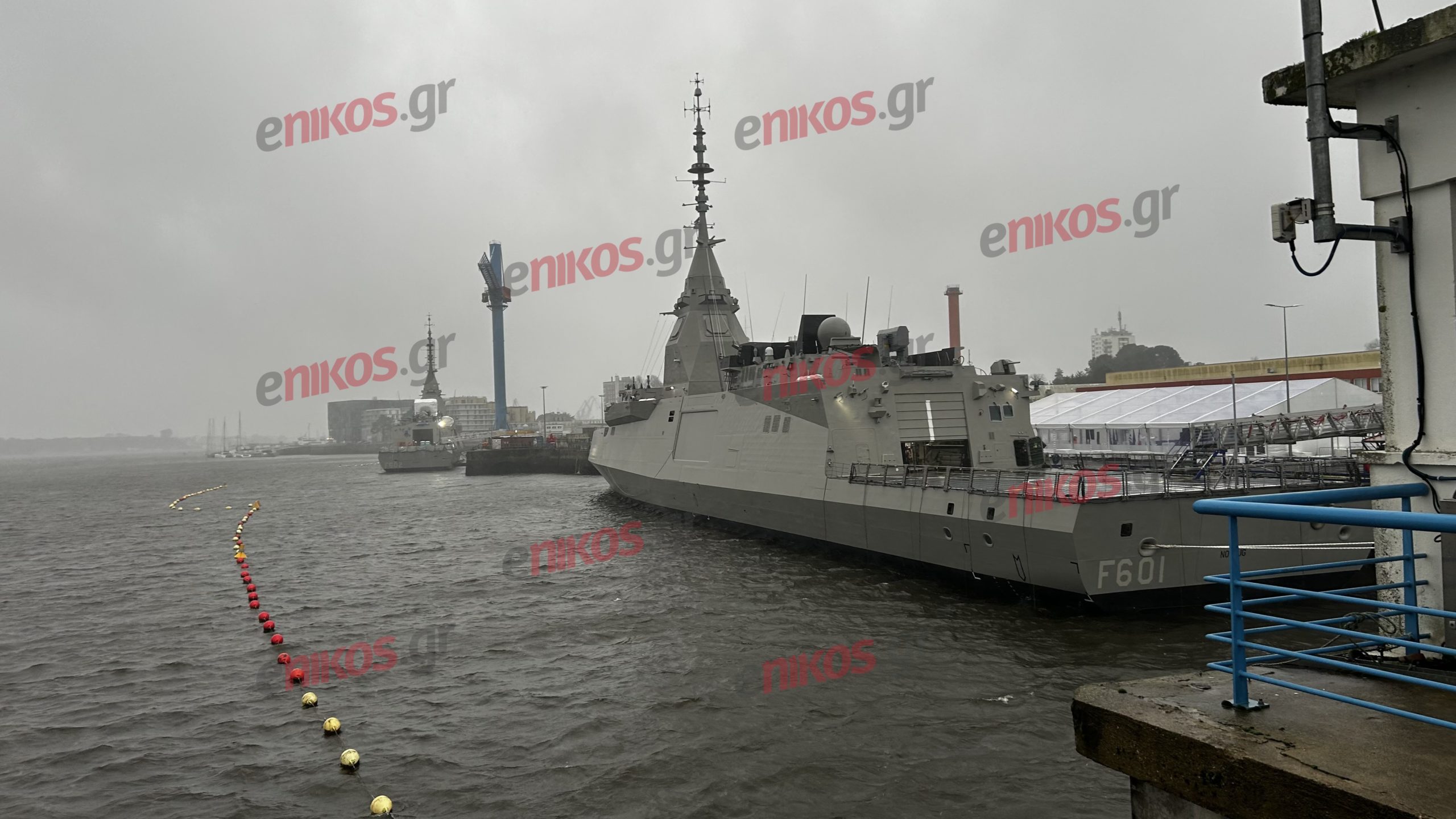 Ζωντανά από Λοριάν: Η ανύψωση σημαίας στην πρώτη φρεγάτα FDI Belharra ΚΙΜΩΝ