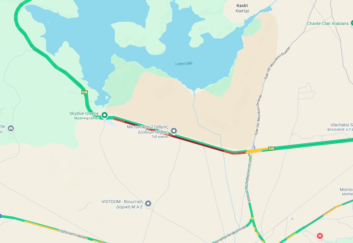 Κυκλοφοριακό χάος: Ουρές χιλιομέτρων στη Βοιωτία λόγω αγροτικών μπλόκων 7 Κίνηση