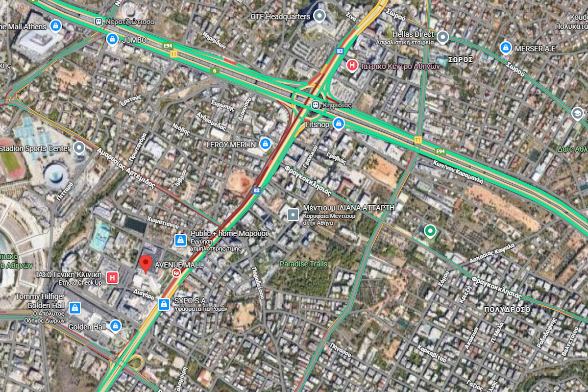 Σύγκρουση στην Κηφισίας: Καραμπόλα τριών οχημάτων κοντά στο Avenue – Αποκλεισμένη η δεξιά λωρίδα 2 Σύγκρουση στην Κηφισίας: Καραμπόλα τριών οχημάτων κοντά στο Avenue – Αποκλεισμένη η δεξιά λωρίδα