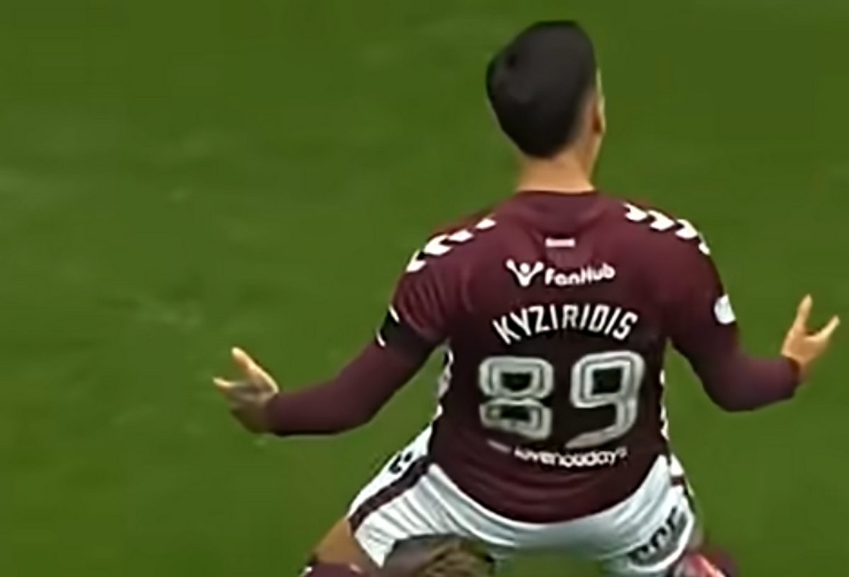 Ο Αλέξανδρος Κυζιρίδης μοίρασε ασίστ στη νίκη 2-1 της Χαρτς επί της Ρέιντζερς στη Σκωτία