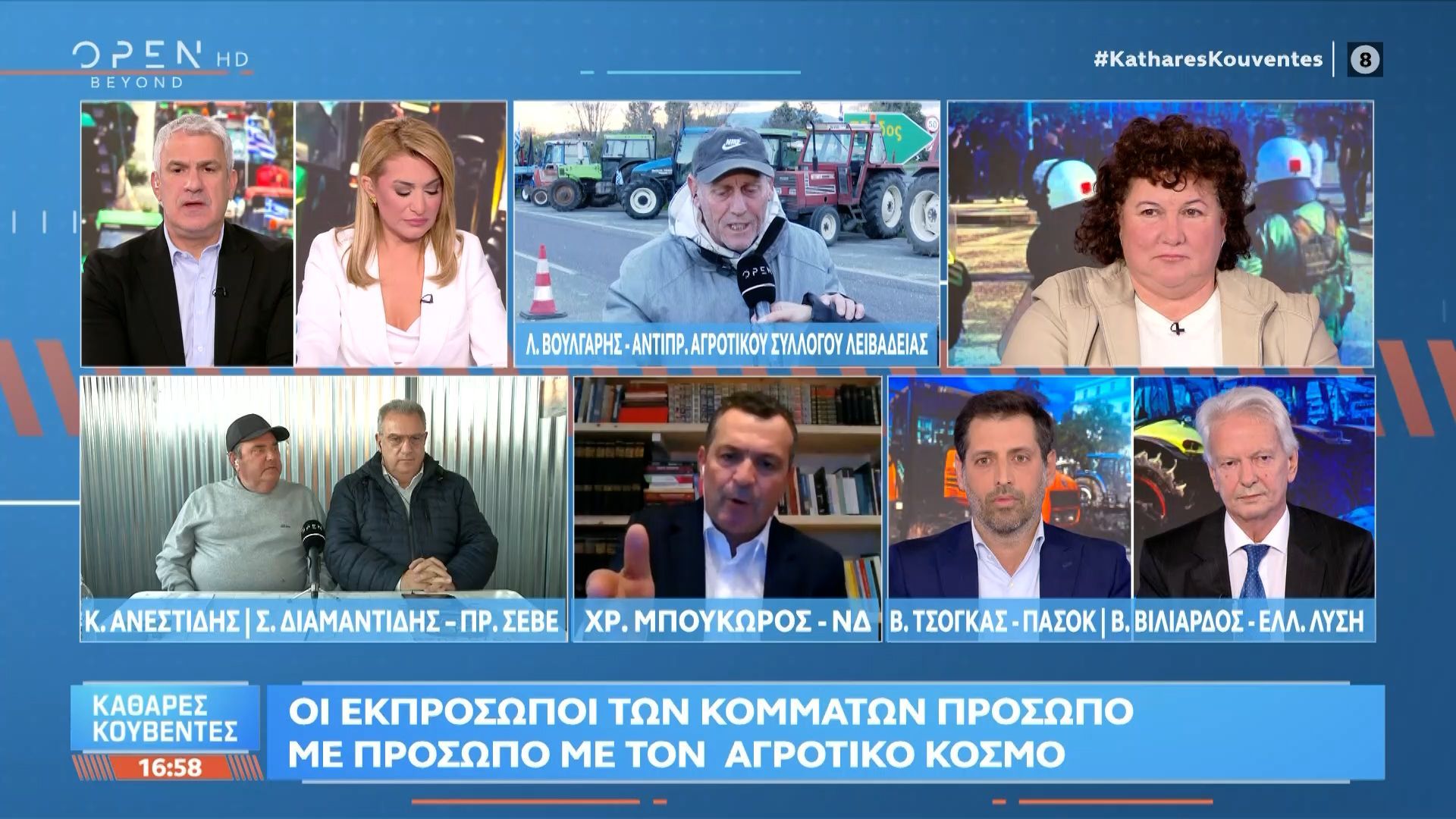 Λουκάς Βούλγαρης: «Από τα μπλόκα του Κάστρου δεν πρόκειται να περάσει κανένας»