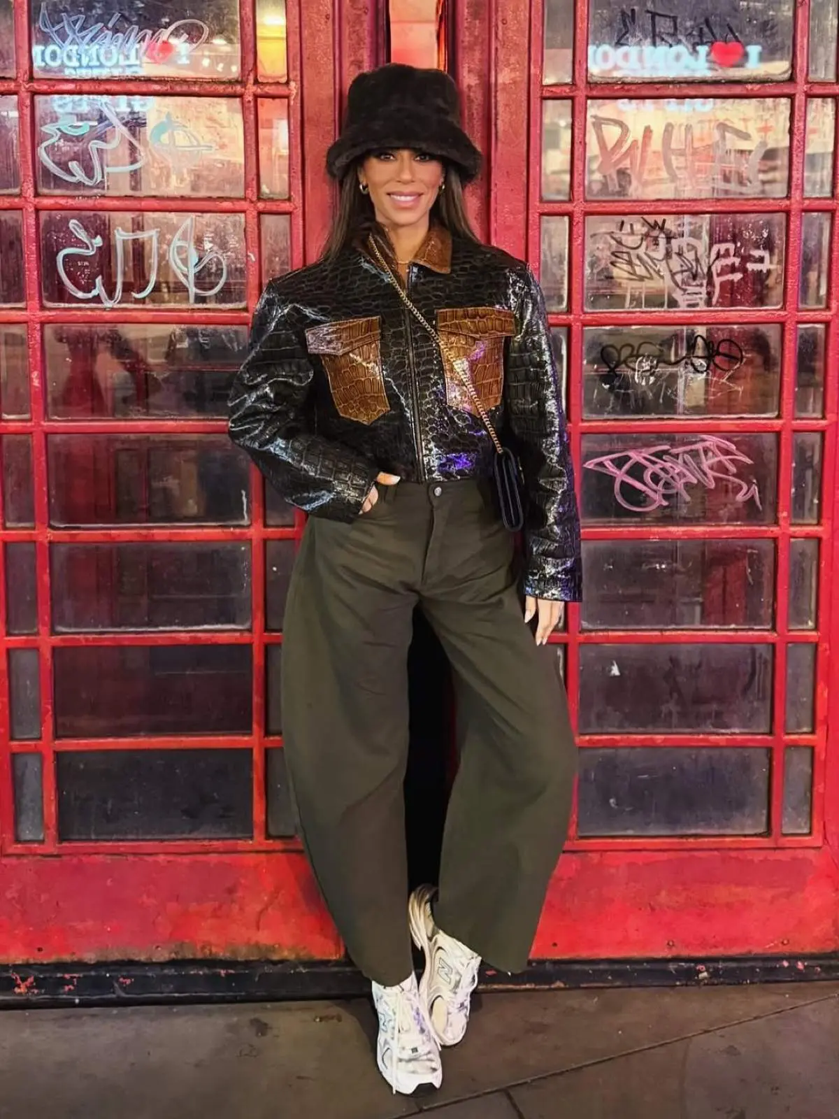 Η Μαρία Αντωνά και ο Γιώργος Λιάγκας στο Λονδίνο