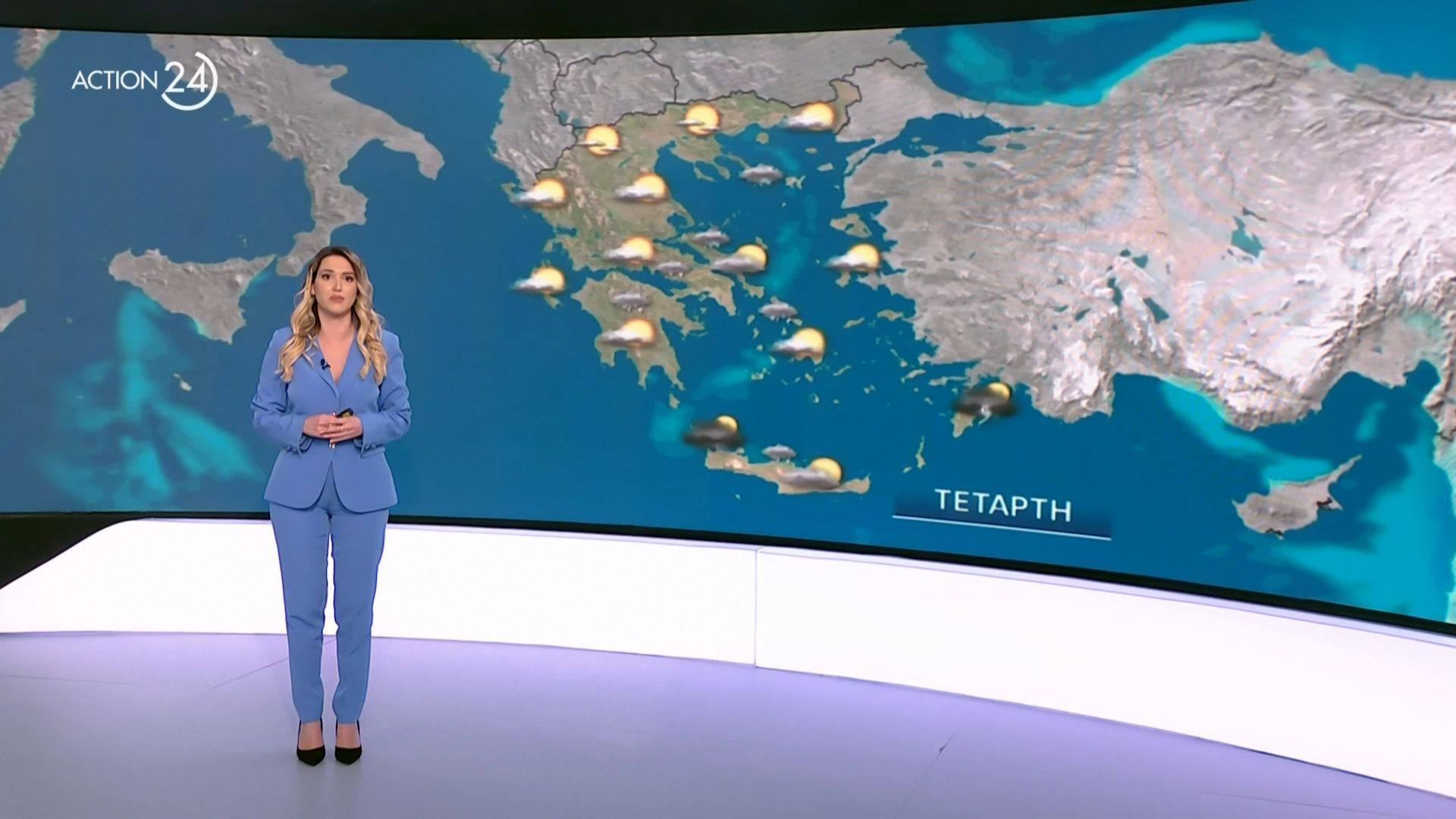 Με κατακόρυφη πτώση της θερμοκρασίας και τοπικά φαινόμενα θα κυλήσει η μέρα αύριο, Τετάρτη 31/12