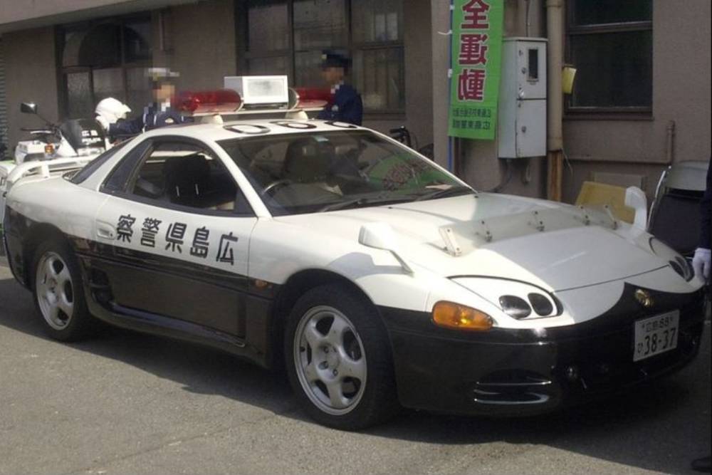 Τα κορυφαία περιπολικά του κόσμου: Big in Japan 25 mitsubishi-3000gt-police-car