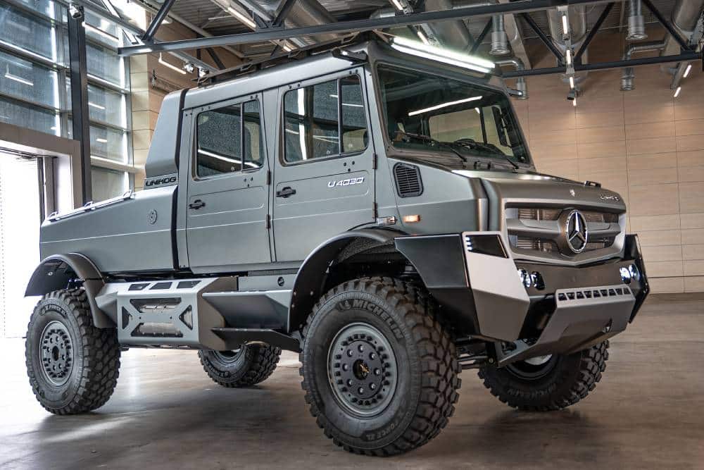 Mercedes-Benz Special Trucks präsentiert luxuriösesten Unimog aller ZeitenMercedes-Benz Special Trucks unveils the most luxurious Unimog ever