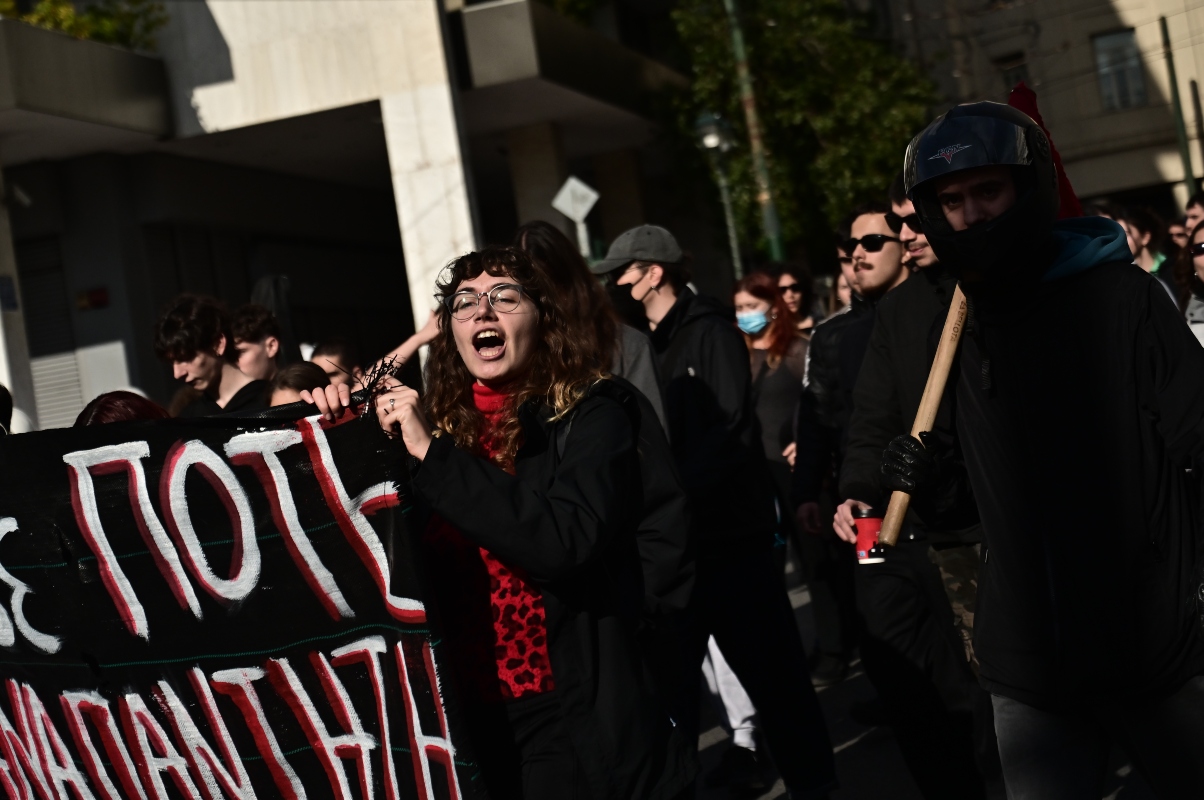 Αλέξανδρος Γρηγορόπουλος: Ειρηνικά ολοκληρώθηκε η πορεία στη μνήμη του 6 Μαθητική πορεία