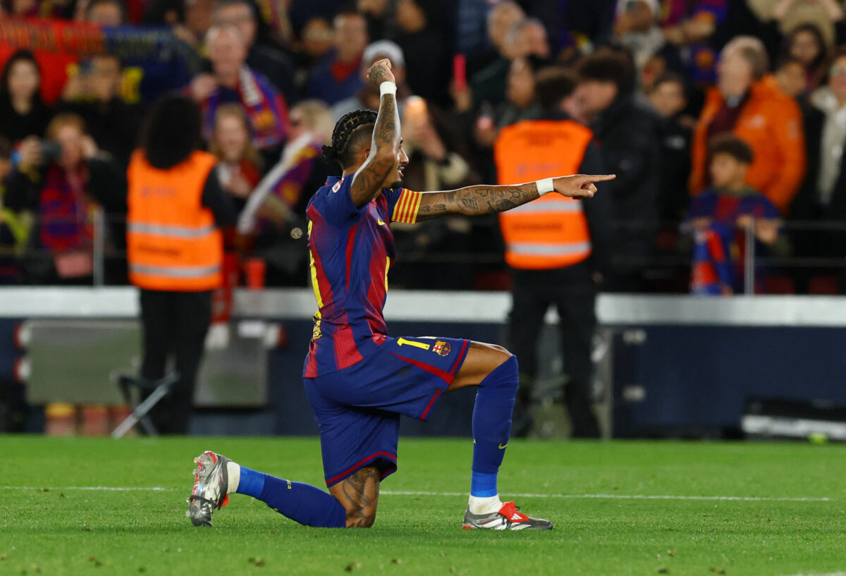 Μπαρτσελόνα – Οσασούνα 2-0: Ο Ραφίνια «έσωσε» τους Καταλανούς