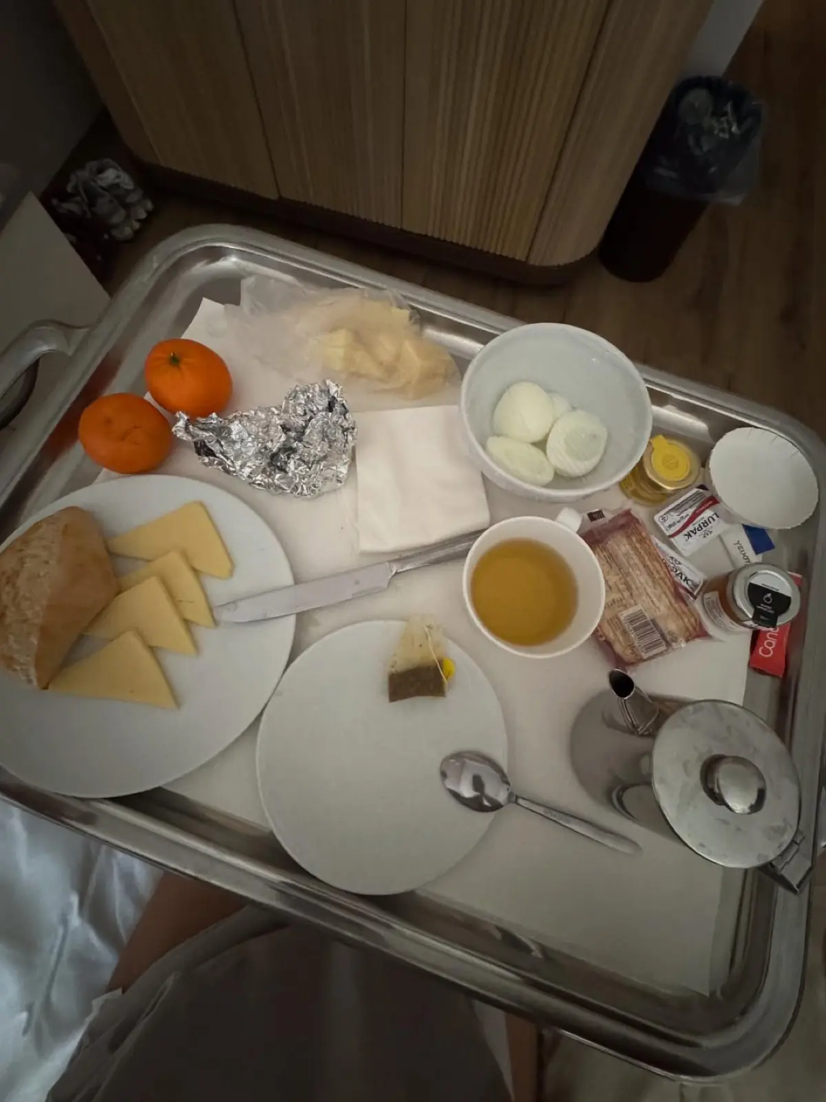 Σάττι: «Αυτός ο μήνας ήταν πραγματικά δύσκολος» – Οι πρόσφατες φωτογραφίες από το νοσοκομείο με τους ορούς στα χέρια 9 Το φαγητό της Μαρίνας Σάττι στο νοσοκομείο