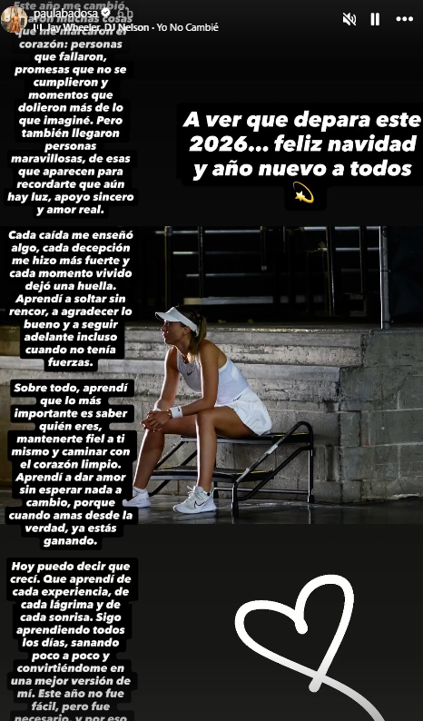 Μπαντόσα: «Το 2025 υπήρξαν άτομα που με απογοήτευσαν»