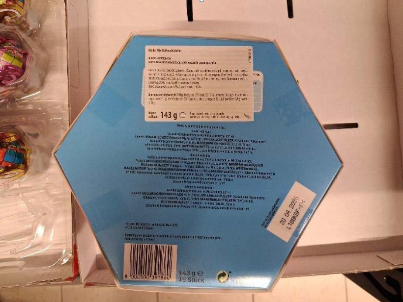 Ο ΕΦΕΤ αποσύρει τα σοκολατάκια «Kinder Μιx 3D pop-up»: «Αόρατες οι αλλεργιογόνες ουσίες» 2 Σοκολατάκια