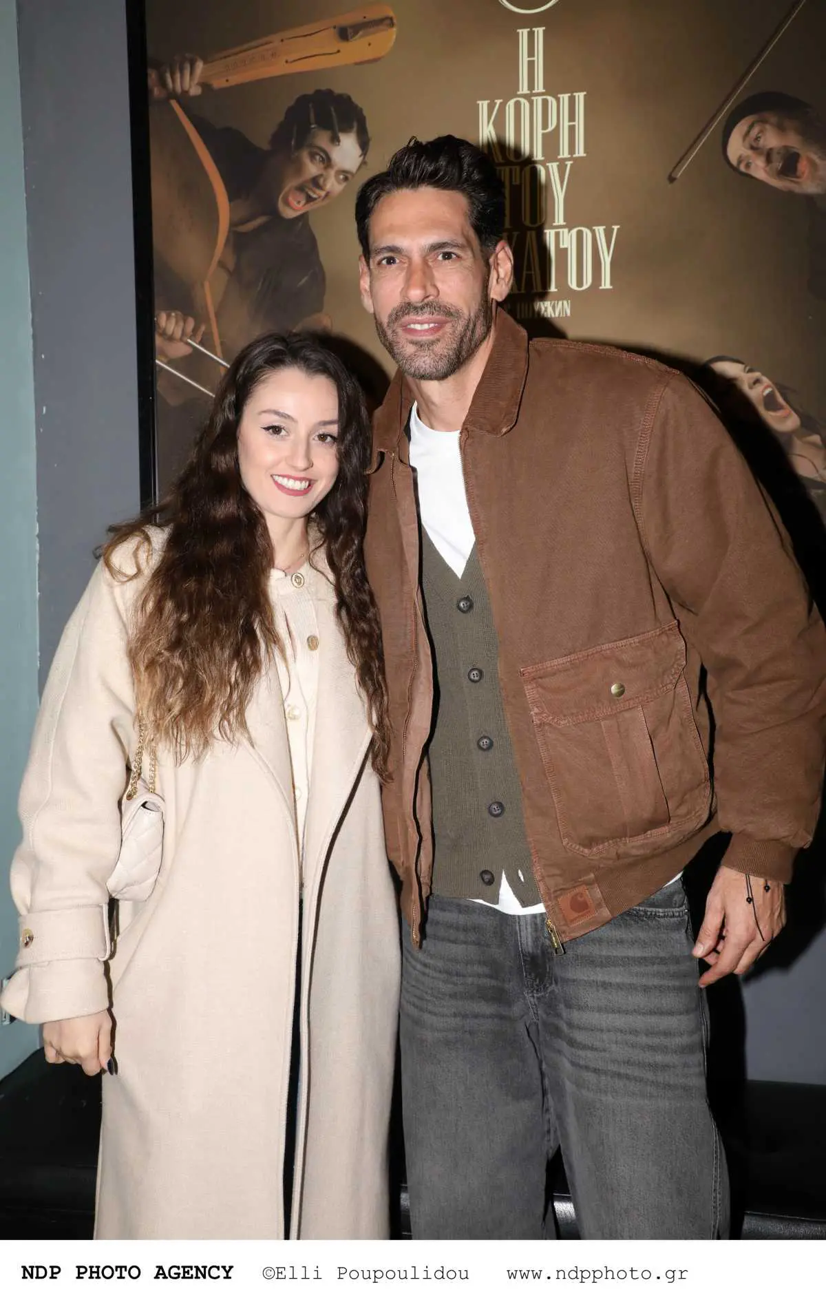 Ο Γιάννης Σπαλιάρας με τη σύντροφό του