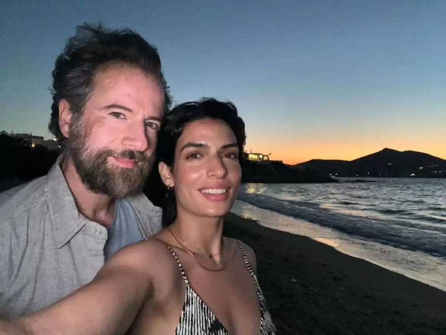 Κωστής Μαραβέγιας και Τόνια Σωτηροπούλου σε διακοπές