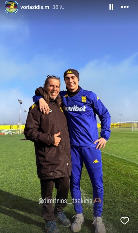 Ο Μιχάλης Βοριαζίδης, μετά τη διάγνωση εξεργασίας στα γεννητικά όργανα, ξανά στις προπονήσεις του Άρη