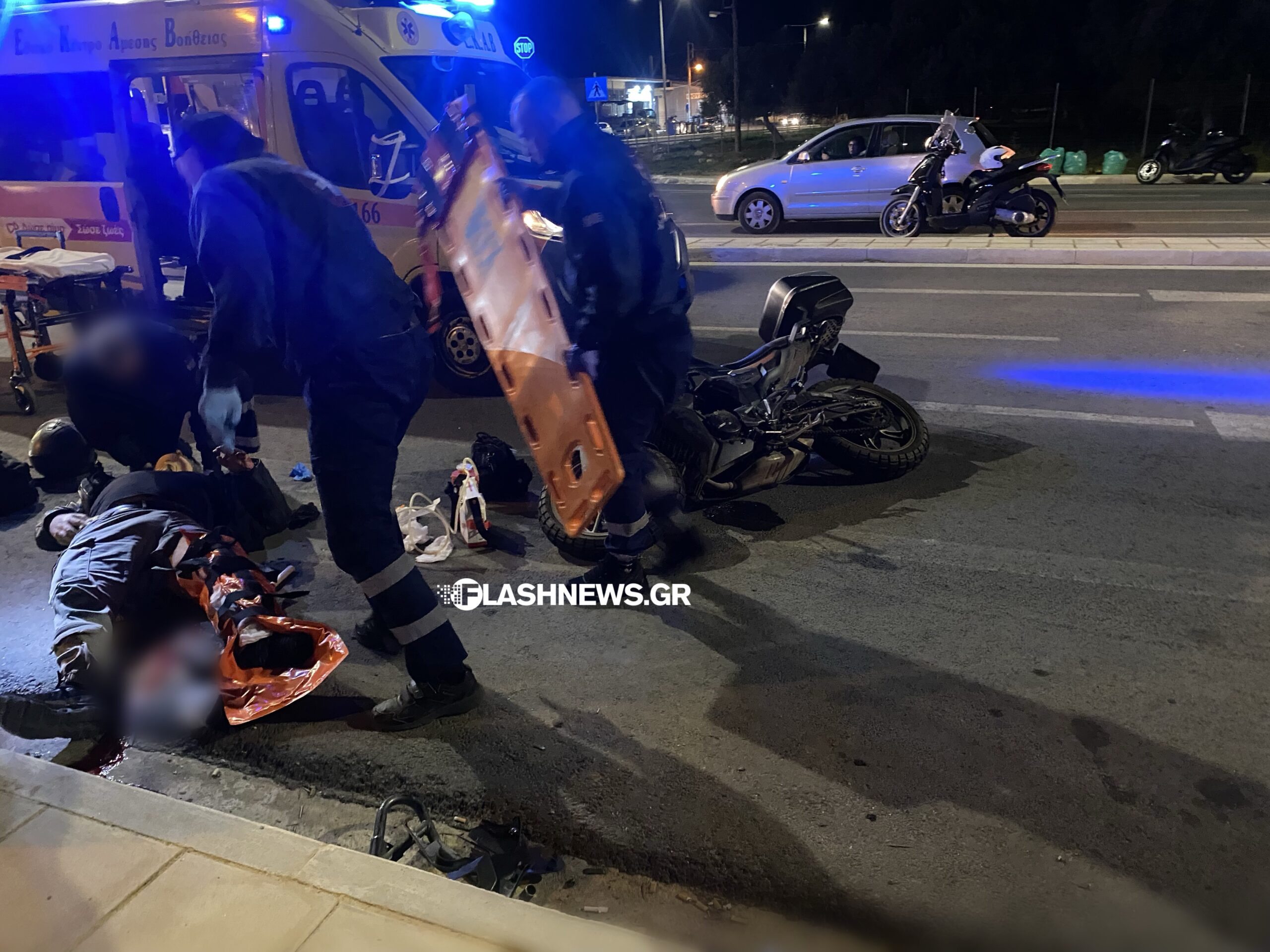 Σοβαρό τροχαίο με εγκατάλειψη στα Χανιά: Τραυματίστηκε οδηγός μηχανής 3 Τροχαίο με εγκατάλειψη στα Χανιά