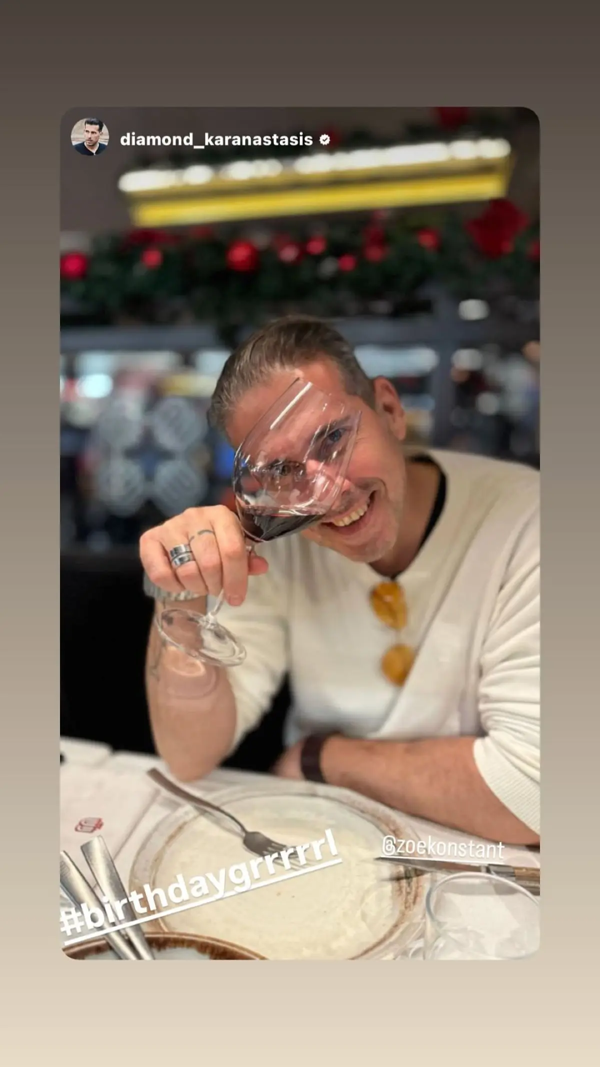 Ζωή Κωνσταντοπούλου: Έκανε πάρτι γενεθλίων με τον αγαπημένο της, Διαμαντή Καραναστάση 12 Η Ζωή Κωνσταντοπούλου και ο Διαμαντής Καραναστάσης