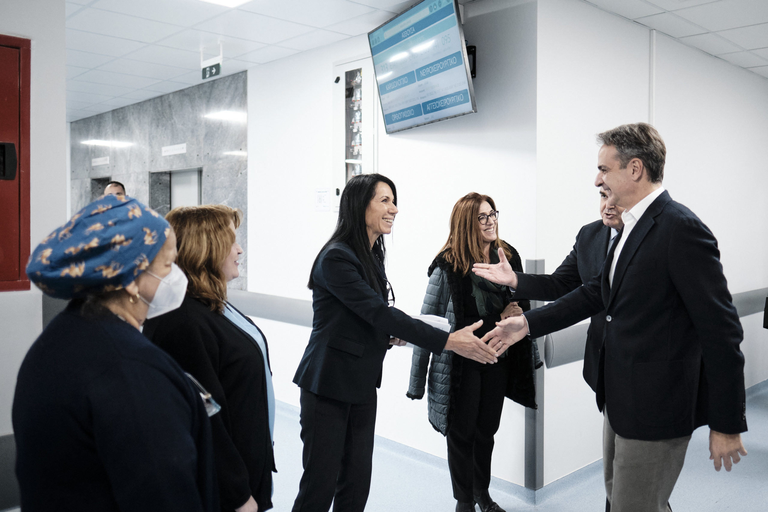 Κυριάκος Μητσοτάκης, νοσοκομείο, «Κοργιαλένειο – Μπενάκειο»