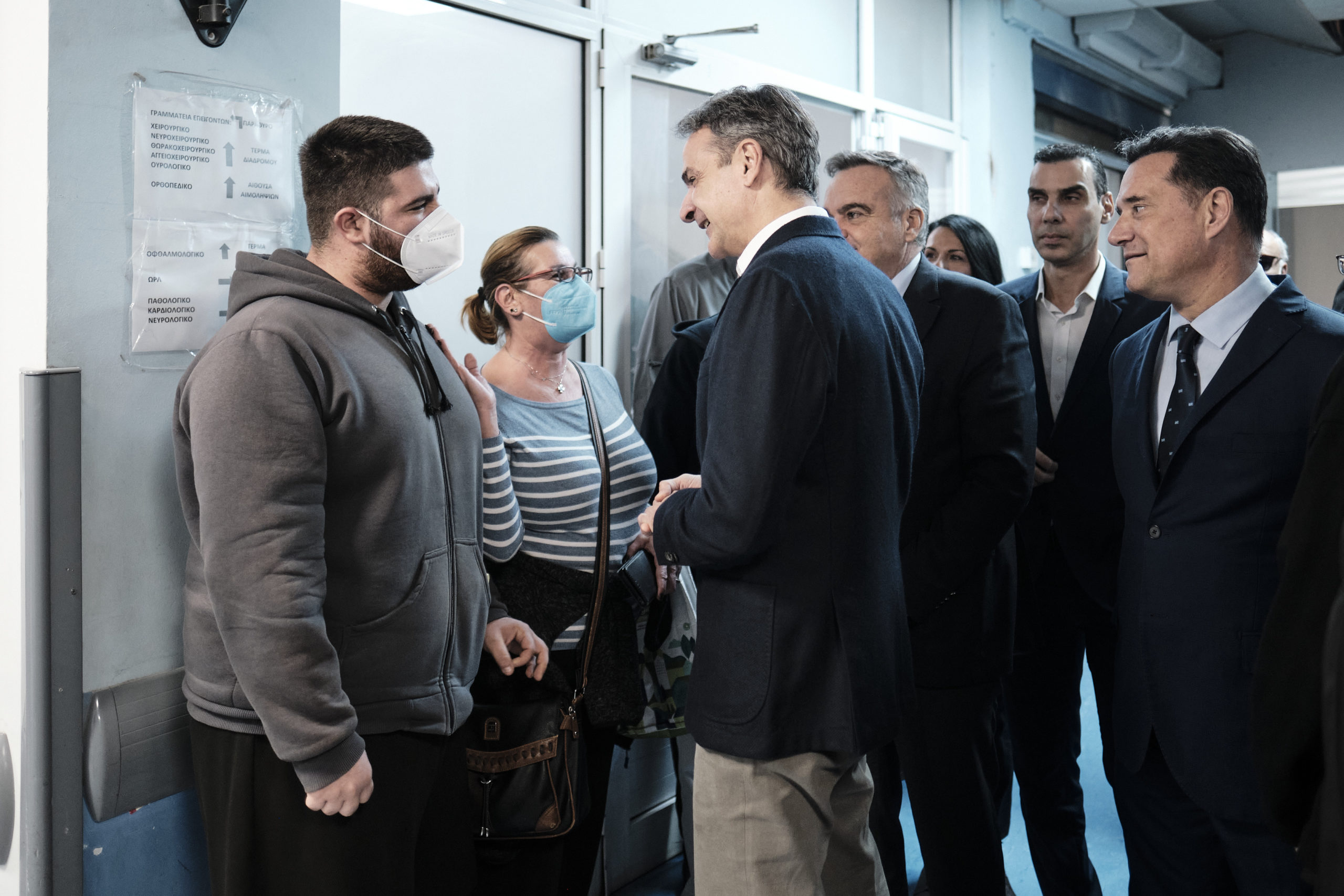 Κυριάκος Μητσοτάκης, νοσοκομείο, «Κοργιαλένειο – Μπενάκειο»