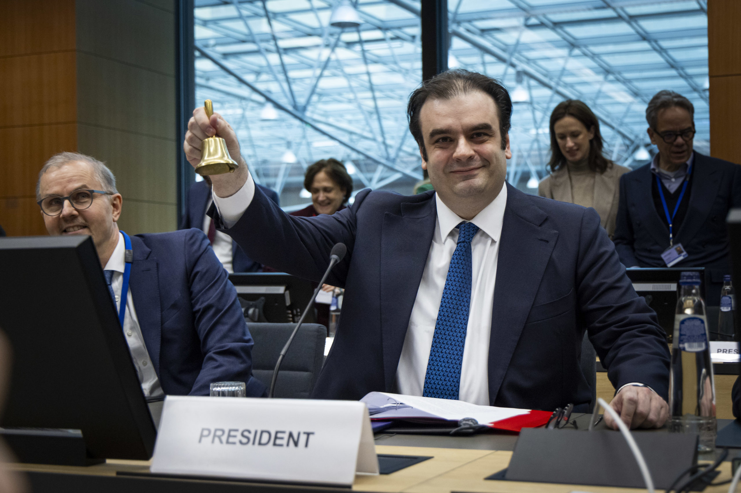 Κυριάκος Πιερρακάκης, Eurogroup