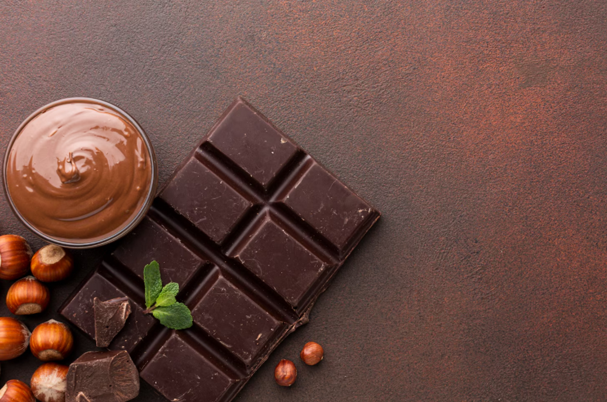 Close-up-of-appetizing-chocolate