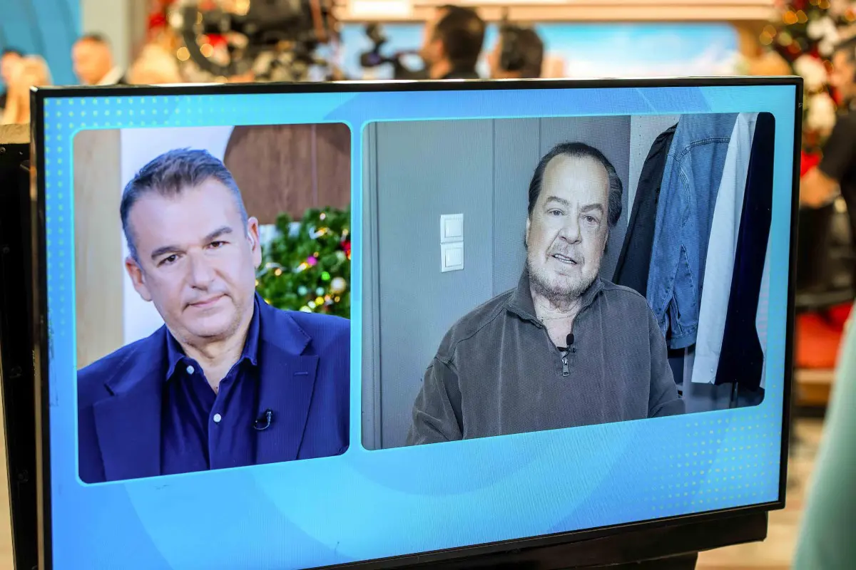 Γιάννης Πάριος – Ετοίμασε έκπληξη στον Χάρη Βαρθακούρη: «Είναι άτυχος, επειδή έχει εμένα πατέρα» 2 Ο Γιάννης Πάριος στο Πρωινό