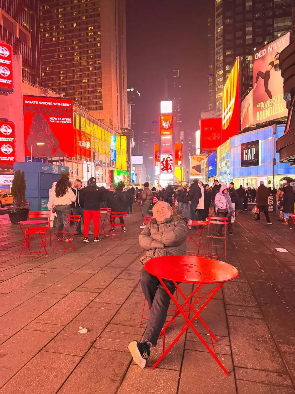 Ο Λάκης Λαζόπουλος στη Νέα Υόρκη