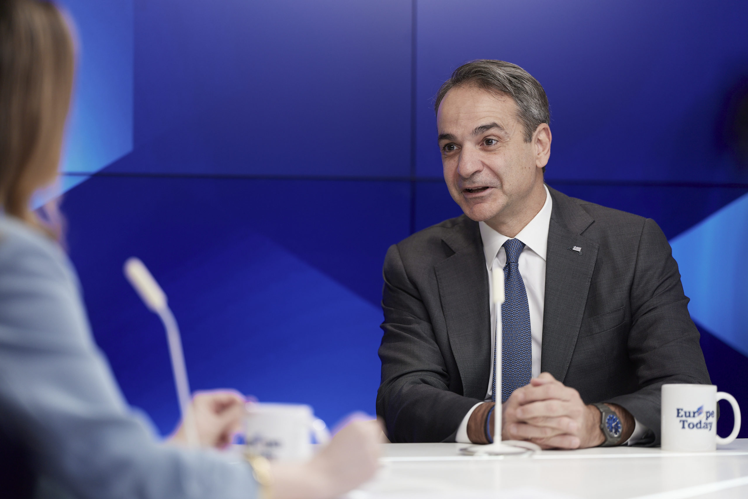 Home 55 Μητσοτάκης στο Euronews: Η διατλαντική συνεργασία περιπλέκεται – Η Ευρώπη οφείλει να προστατεύσει τα συμφέροντά της