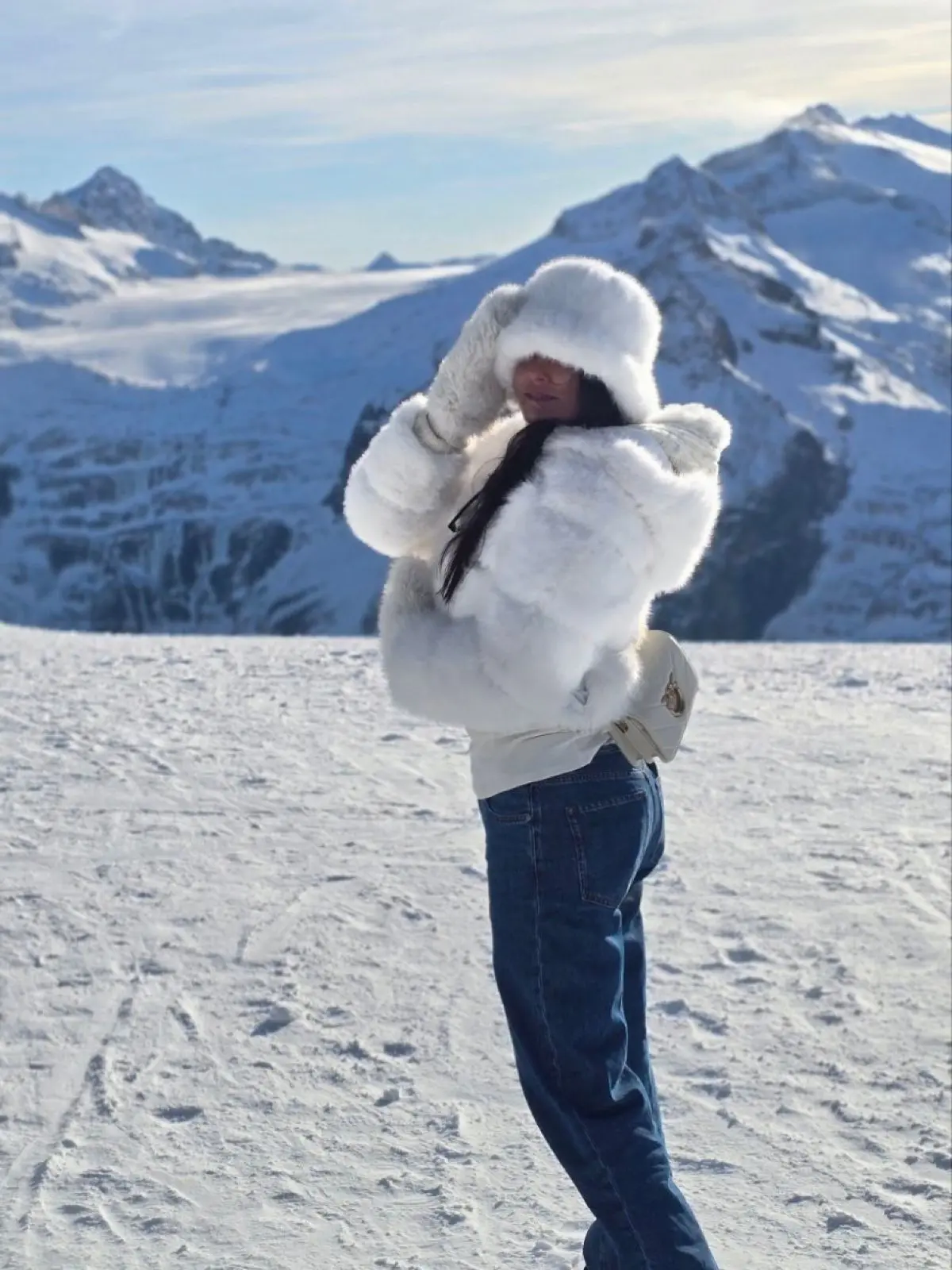 Η Μαρία Κορινθίου στις Άλπεις