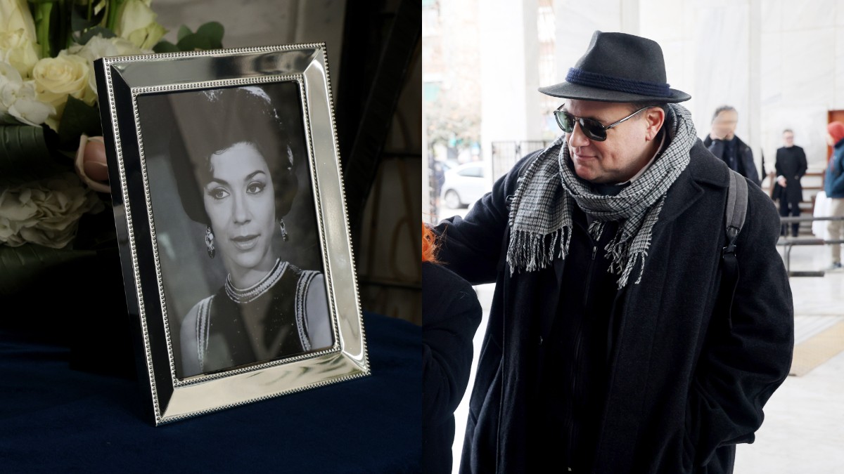 Μέλπω Ζαρόκωστα: «Η μητέρα βρήκε γαλήνη, ήταν ένα ευτυχές τέλος», ανέφερε ο γιος της στην κηδεία