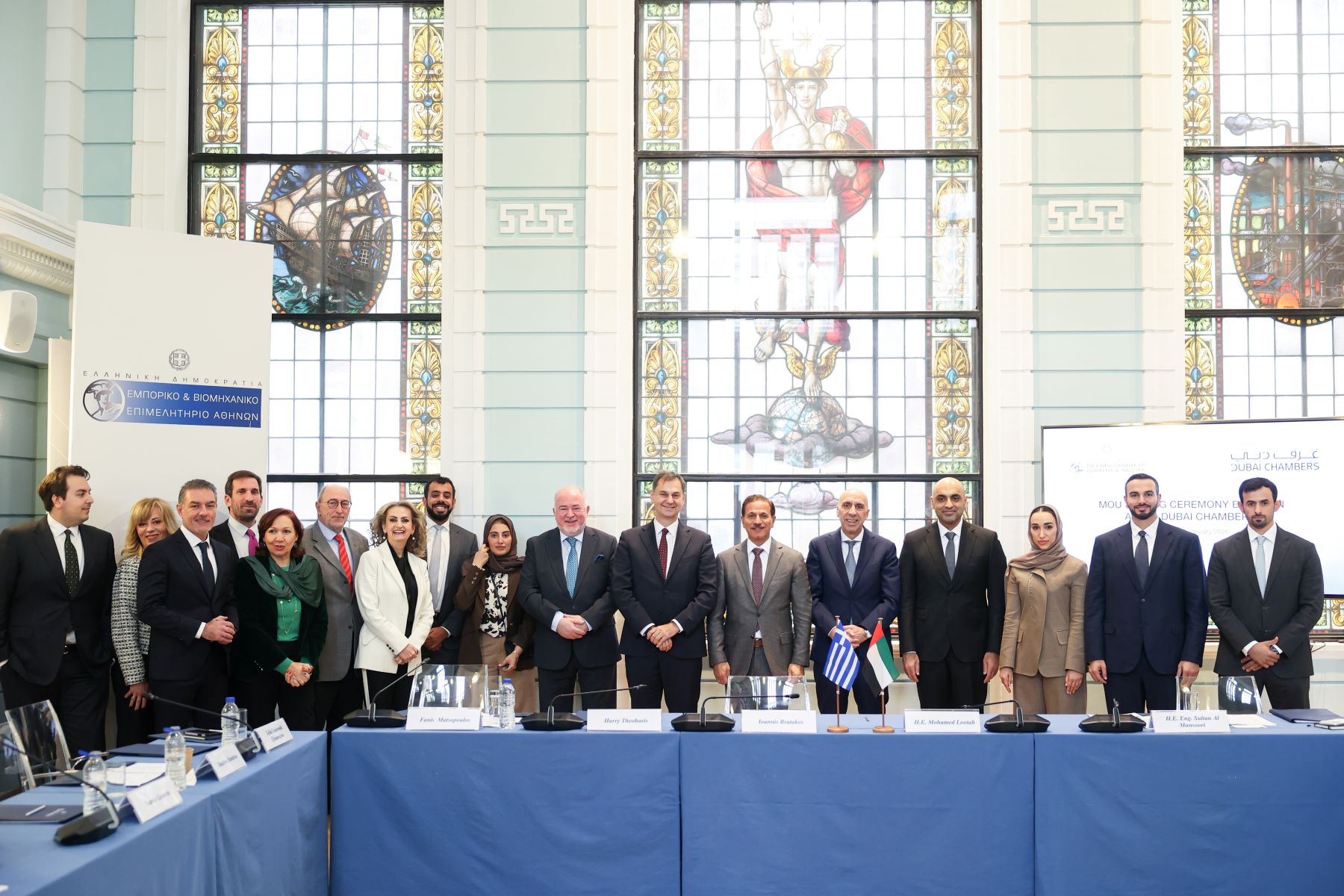Μπρατάκος: «Στρατηγική σύμπραξη ΕΒΕΑ και Dubai Chambers που μεταμορφώνει το επενδυτικό ενδιαφέρον σε δράση»