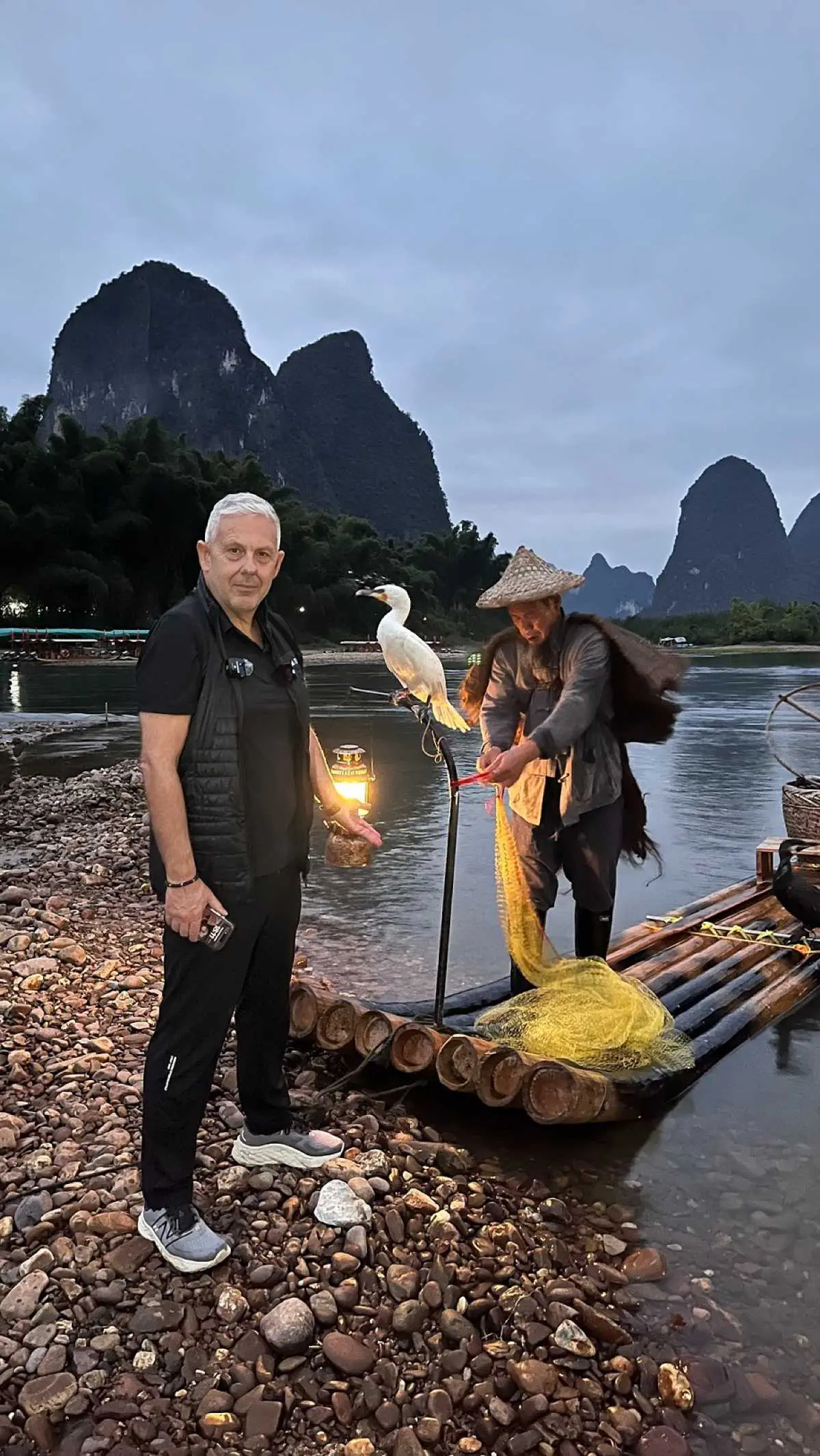 Ο Τάσος Δούσης στην Κίνα