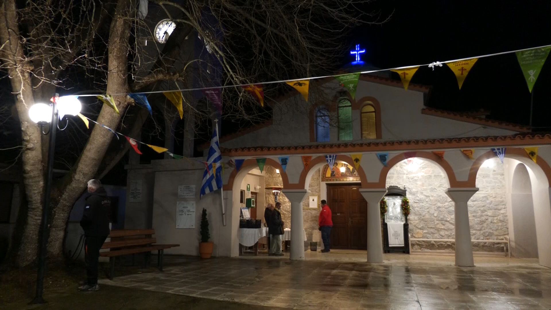 Αγ. Παρασκευή Λοκρίδος: Εσπερινός Αγίου Ευθυμίου παρουσία τριών Αρχιερέων