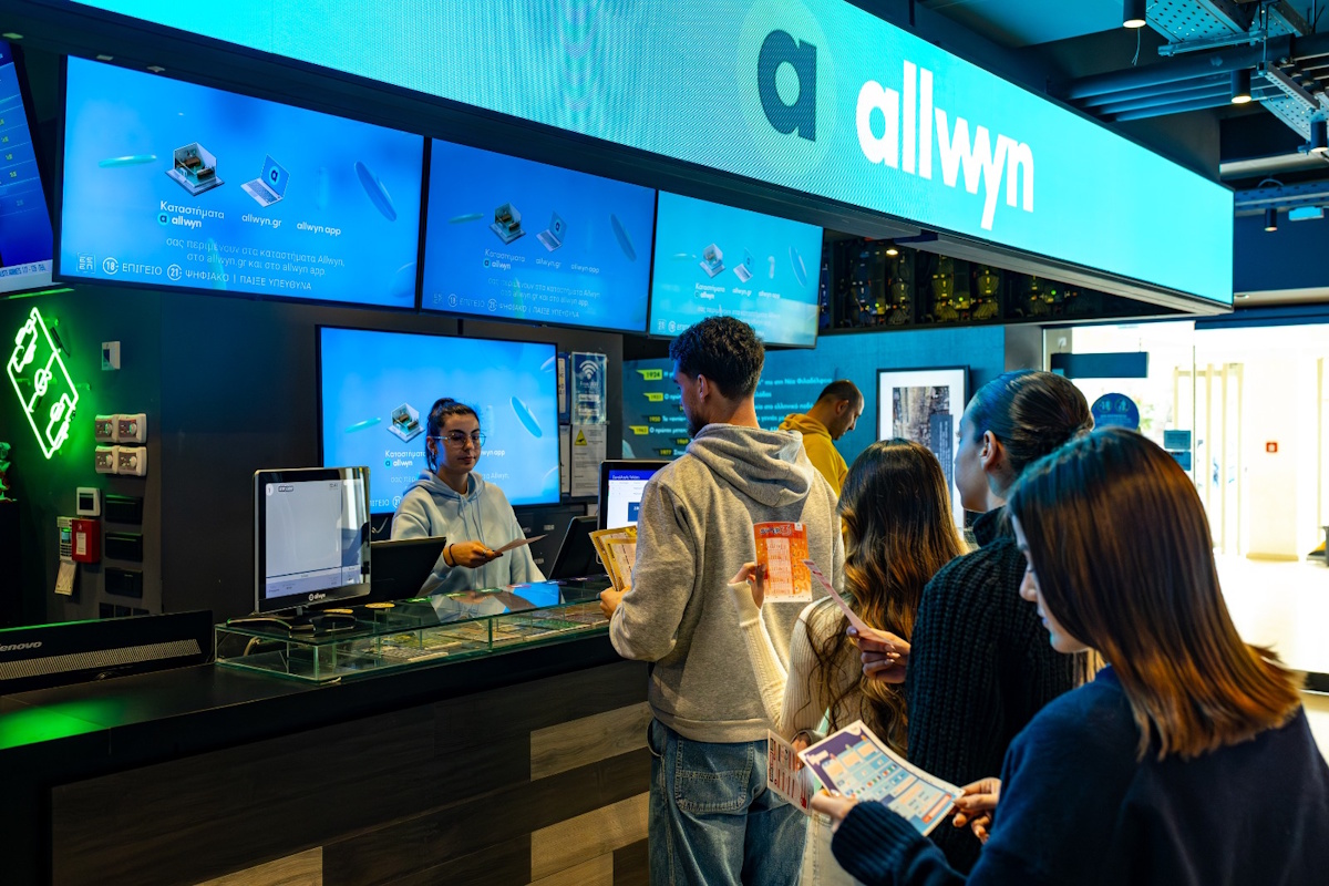 Η νέα εικόνα των καταστημάτων ΟΠΑΠ στην εποχή της Allwyn