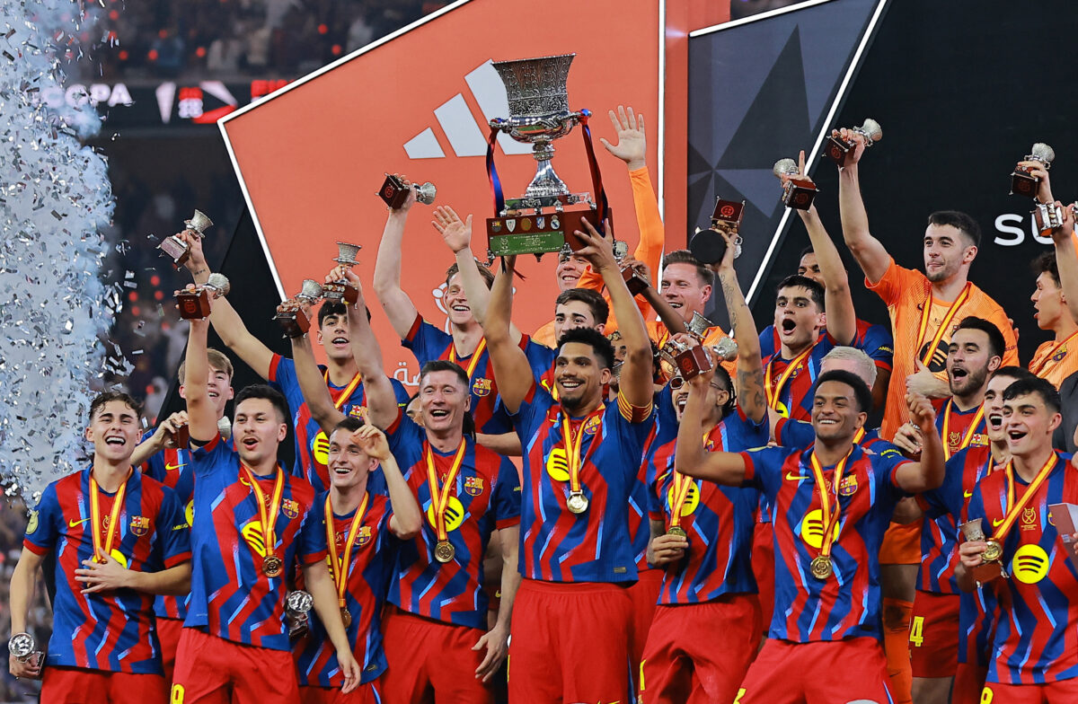 Μπαρτσελόνα: Η κατάκτηση του Super Cup Ισπανίας από τους Καταλανούς με 3-2 επί της Ρεάλ Μαδρίτης