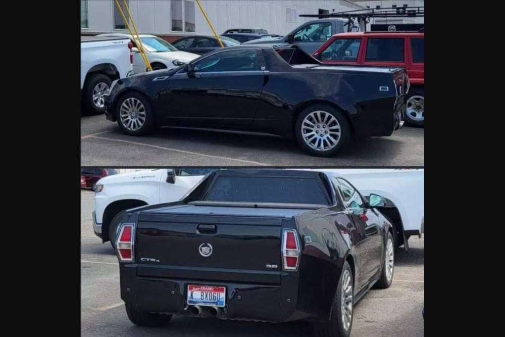 Η ξεχωριστή μοντέρνα αγροτική Cadillac 20 cadillac cts pick up 03