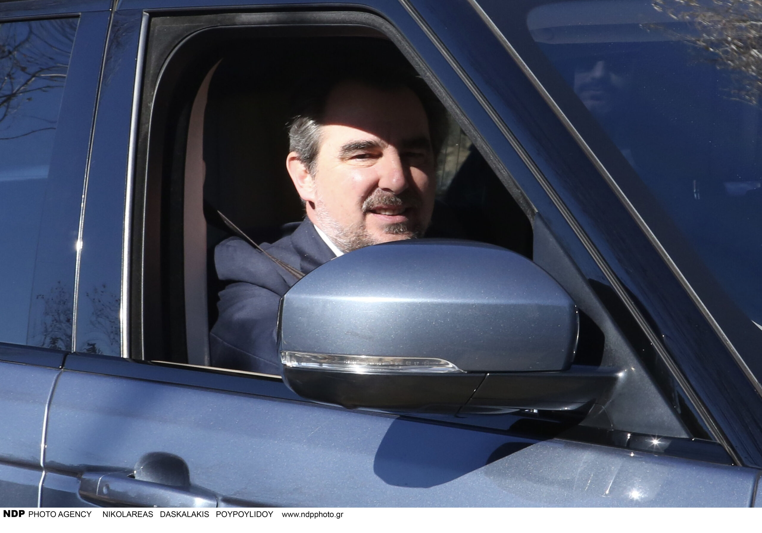 Επιμνημόσυνη τελετή για τον τέως βασιλιά Κωνσταντίνο στο Τατόι: Παύλος, Νικόλαος και Φίλιππος Ντε Γκρες με την Άννα Μαρία