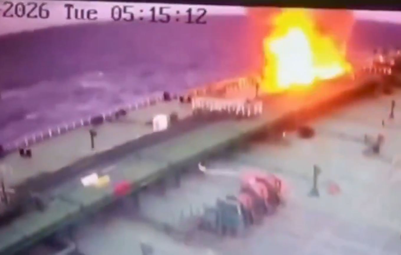 Μαύρη Θάλασσα: Βίντεο από επίθεση drone στο τάνκερ ελληνικών συμφερόντων «Delta Harmony»