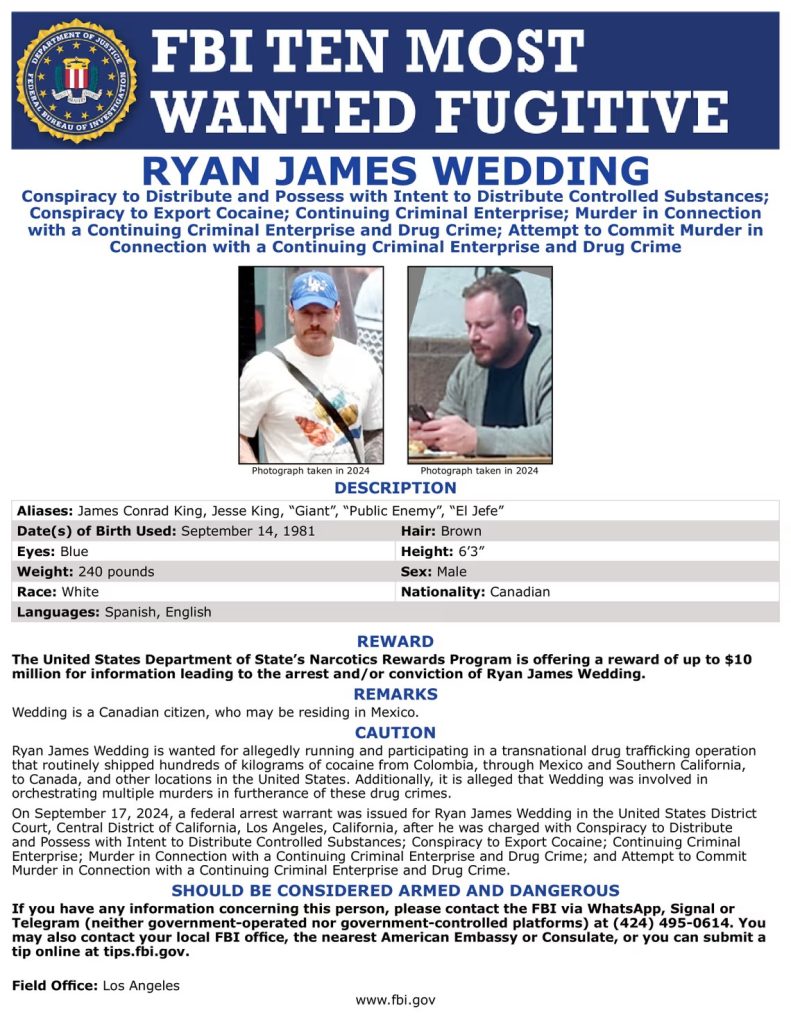 Συνελήφθη στο Μεξικό ο πρώην Ολυμπιονίκης Ράιαν Γουέντινγκ – Ήταν ένας από τους κορυφαίους καταζητούμενους του FBI