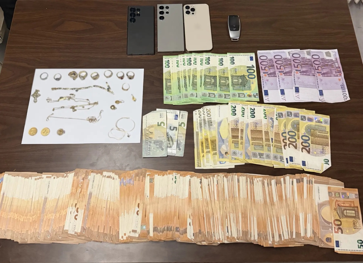 Αστυνομικοί χάλασαν τα σχέδια κλεφτών στον Άγιο Παντελεήμονα: Κατά τον έλεγχο εντόπισαν πάνω από 38.000 ευρώ