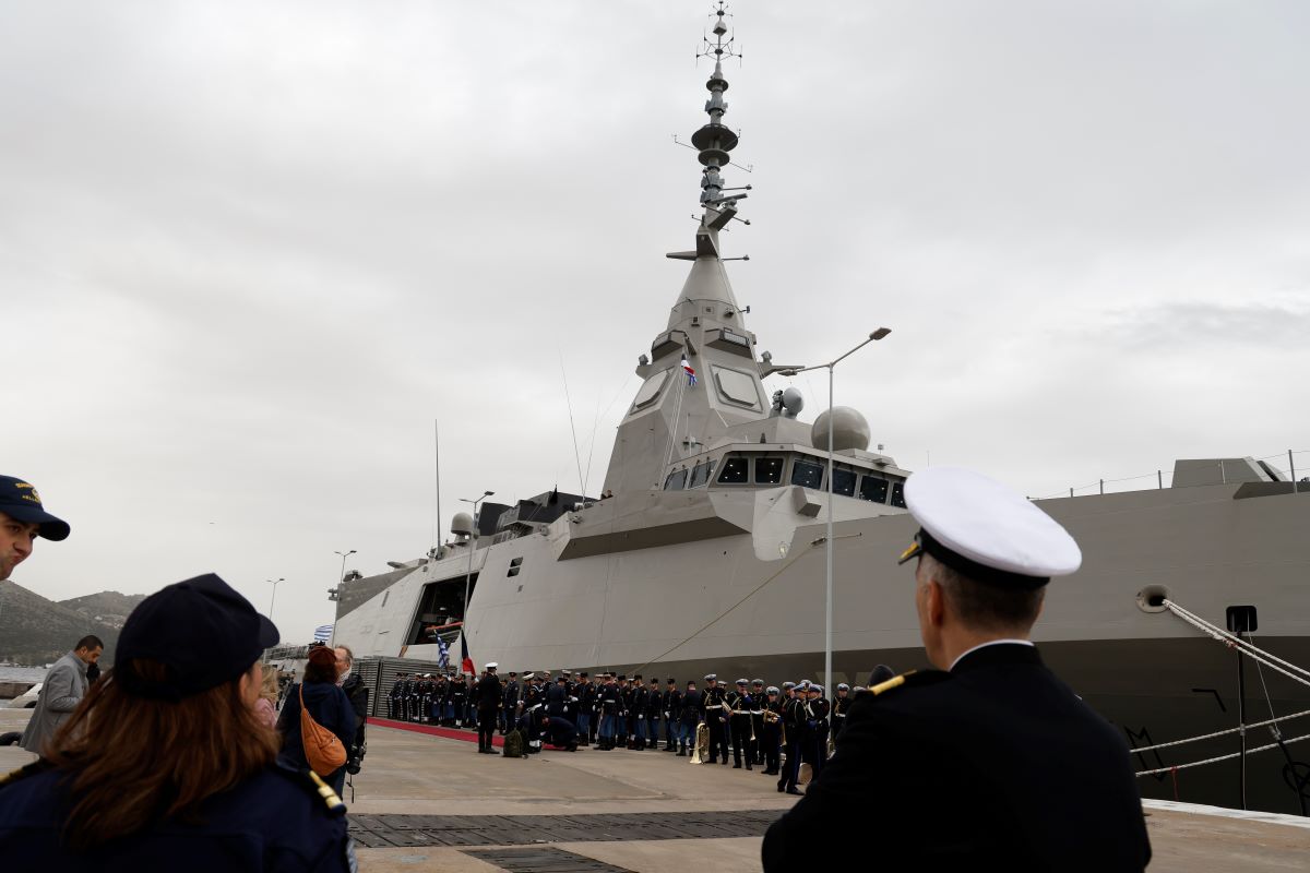 «Κίμων»: Η πρωτοποριακή ελληνική Belharra φτάνει στον Ναύσταθμο Σαλαμίνας – Δείτε φωτογραφίες 6 Η φρεγάτα «Κίμων»