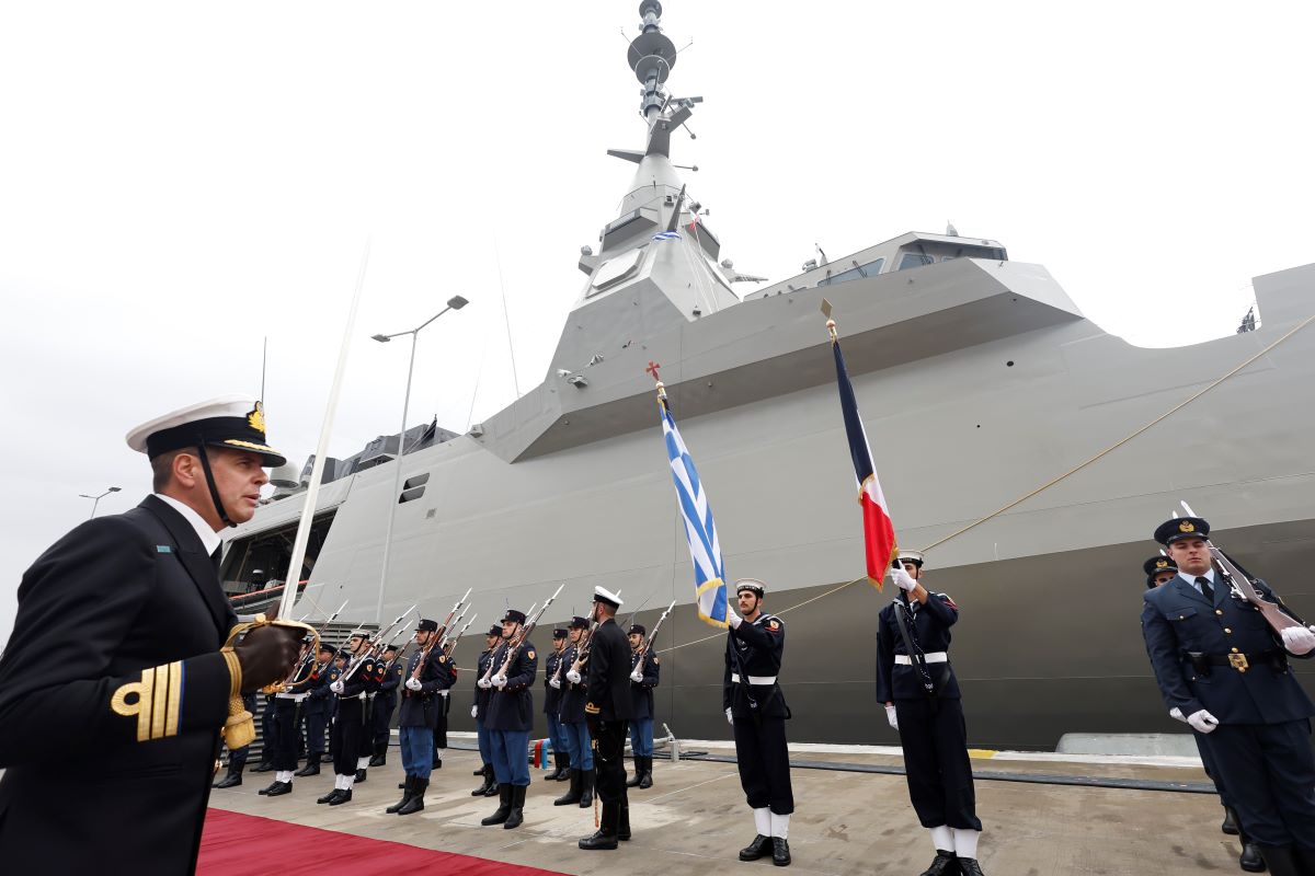 «Κίμων»: Η πρωτοποριακή ελληνική Belharra φτάνει στον Ναύσταθμο Σαλαμίνας – Δείτε φωτογραφίες 7 Η φρεγάτα «Κίμων»