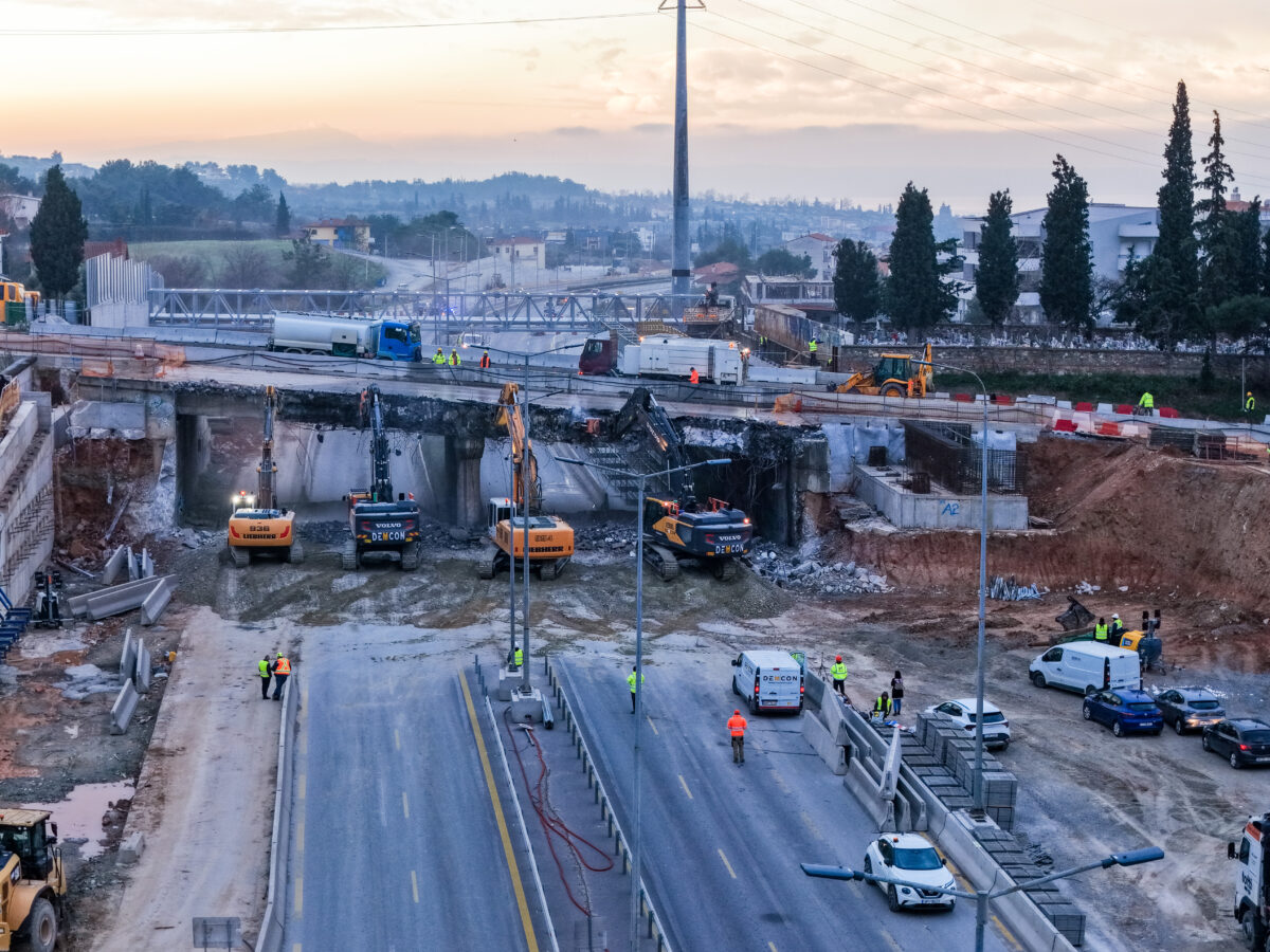 Κατεδάφιση της γέφυρας Πανοράματος
