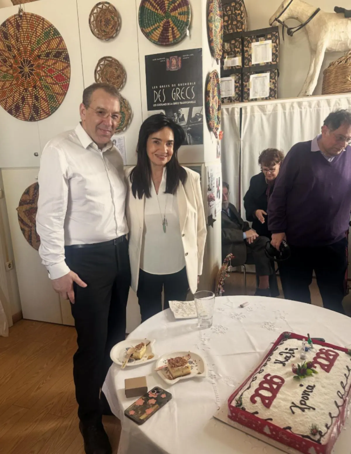 Η Γεωργία Σαμαρά στο Ίδρυμα Βασίλη Παπαντωνίου