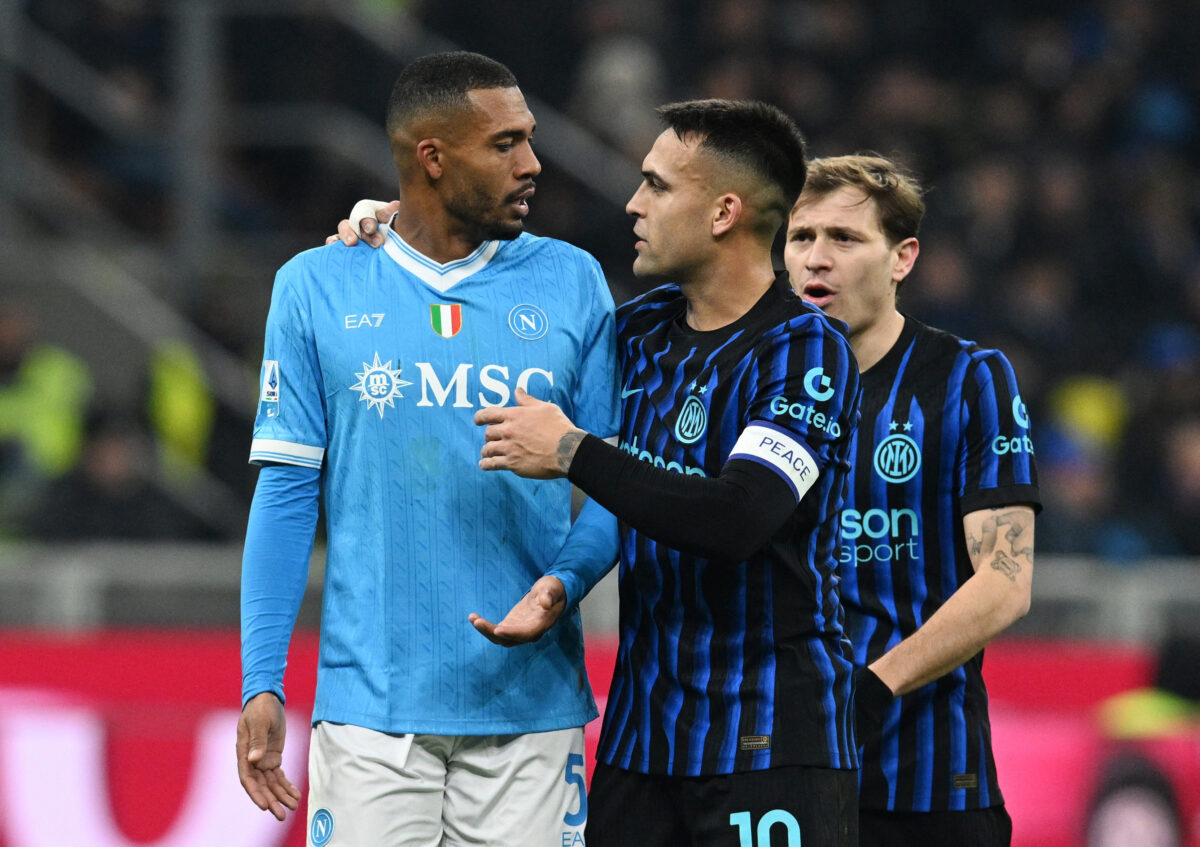 Ίντερ – Νάπολι 2-2: Ισοπαλία στο ντέρμπι κορυφής και η «μάχη» φουντώνει στη Serie A