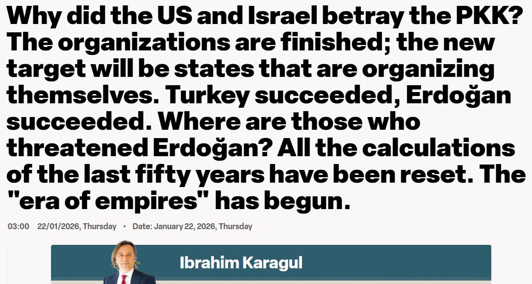 Αιγαίο: Προκλητική δήλωση συμβούλου Ερντογάν για «επιστροφή νησιών» στην Τουρκία – «Ο Τραμπ με τη Γροιλανδία δείχνει τον δρόμο»