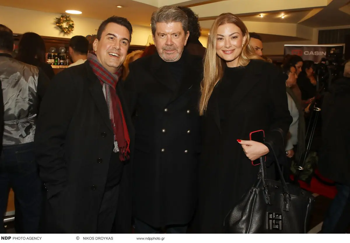 Ρήγας: Οι φρέσκες αποκαλύψεις για την απουσία του από την πρεμιέρα της ταινίας «Τι ψυχή θα παραδώσεις μωρή» 13 Ο Πάνος Κατσαρίδης. η Δέσποινα Καμπούρη και ο Γιάννης Λάτσιος στην πρεμιέρα της ταινίας «Τι Ψυχή θα Παραδώσεις, Μωρή; – Μέρος Πρώτο»