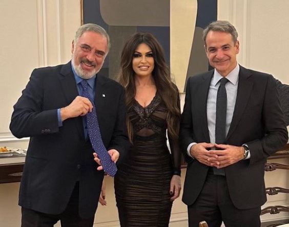 Κίμπερλι Γκιλφόιλ: Το γεύμα με τον Κυριάκο Μητσοτάκη και τον εφοπλιστή Νίκο Τσάκο – Τι ειπώθηκε