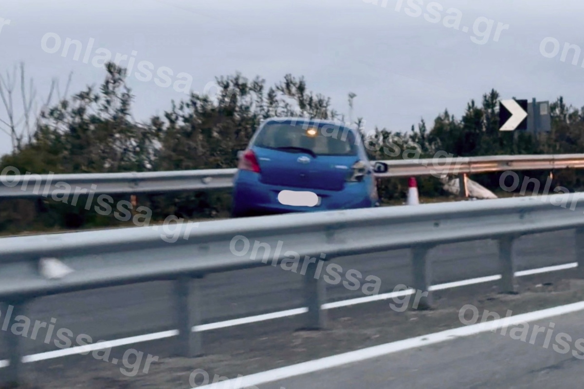 Τραγικό δυστύχημα στη Λάρισα: Έχασε τη ζωή του ο οδηγός που συγκρούστηκε σε μπάρες ασφαλείας