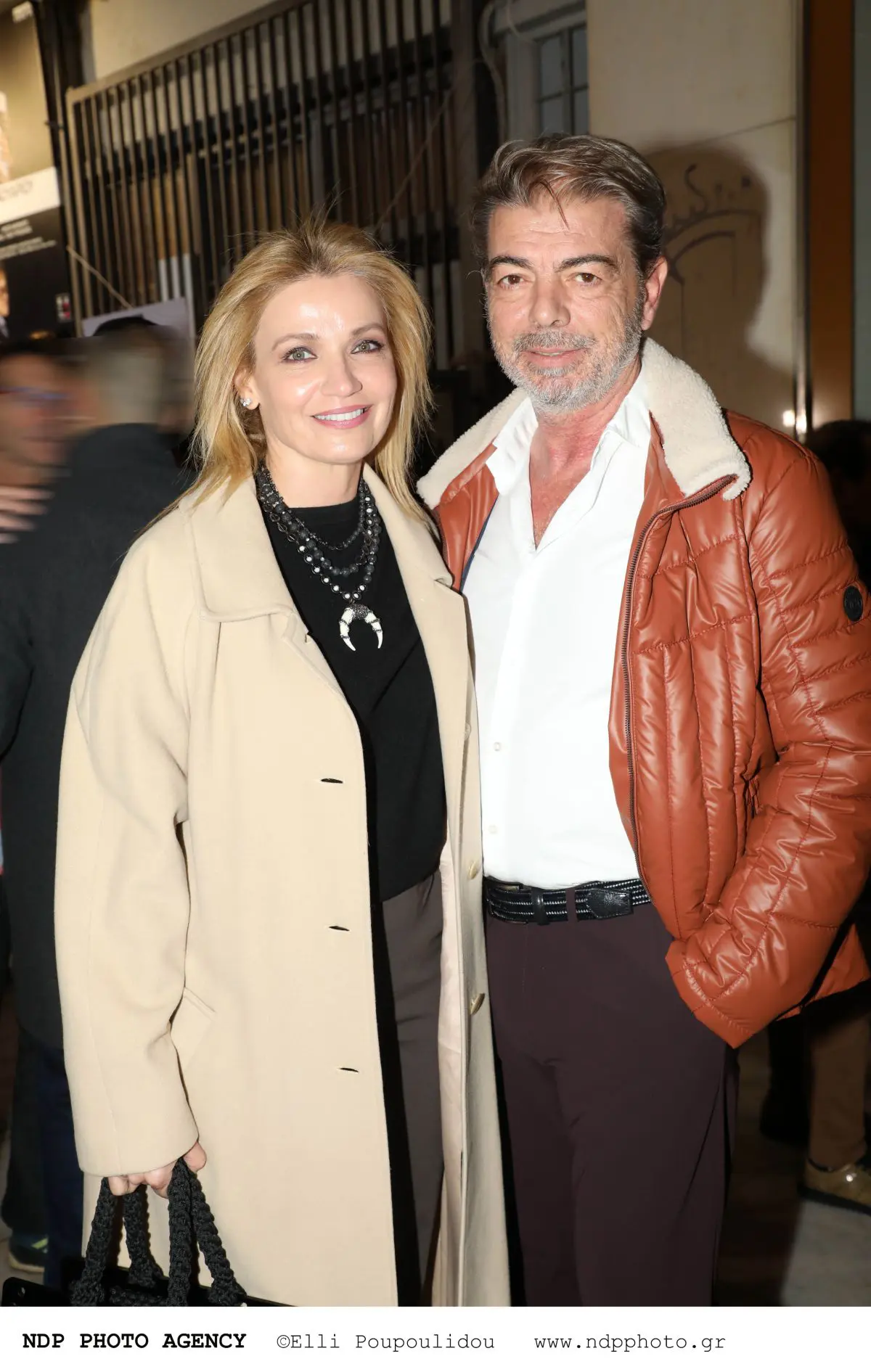 Η Παναγιώτα Βλαντή και ο Γιάννης Βλάχος 